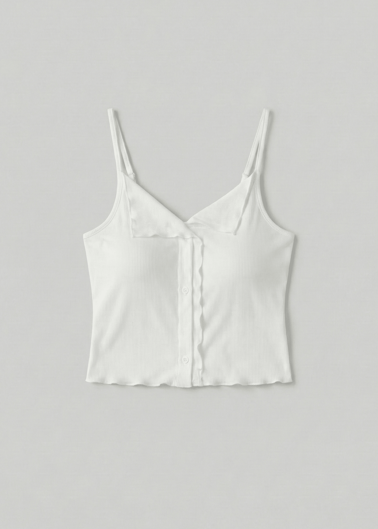 - Ever Lasting - Marlowe Sling V - Neck Pajama Set / White - Pajamas - Ever Lasting