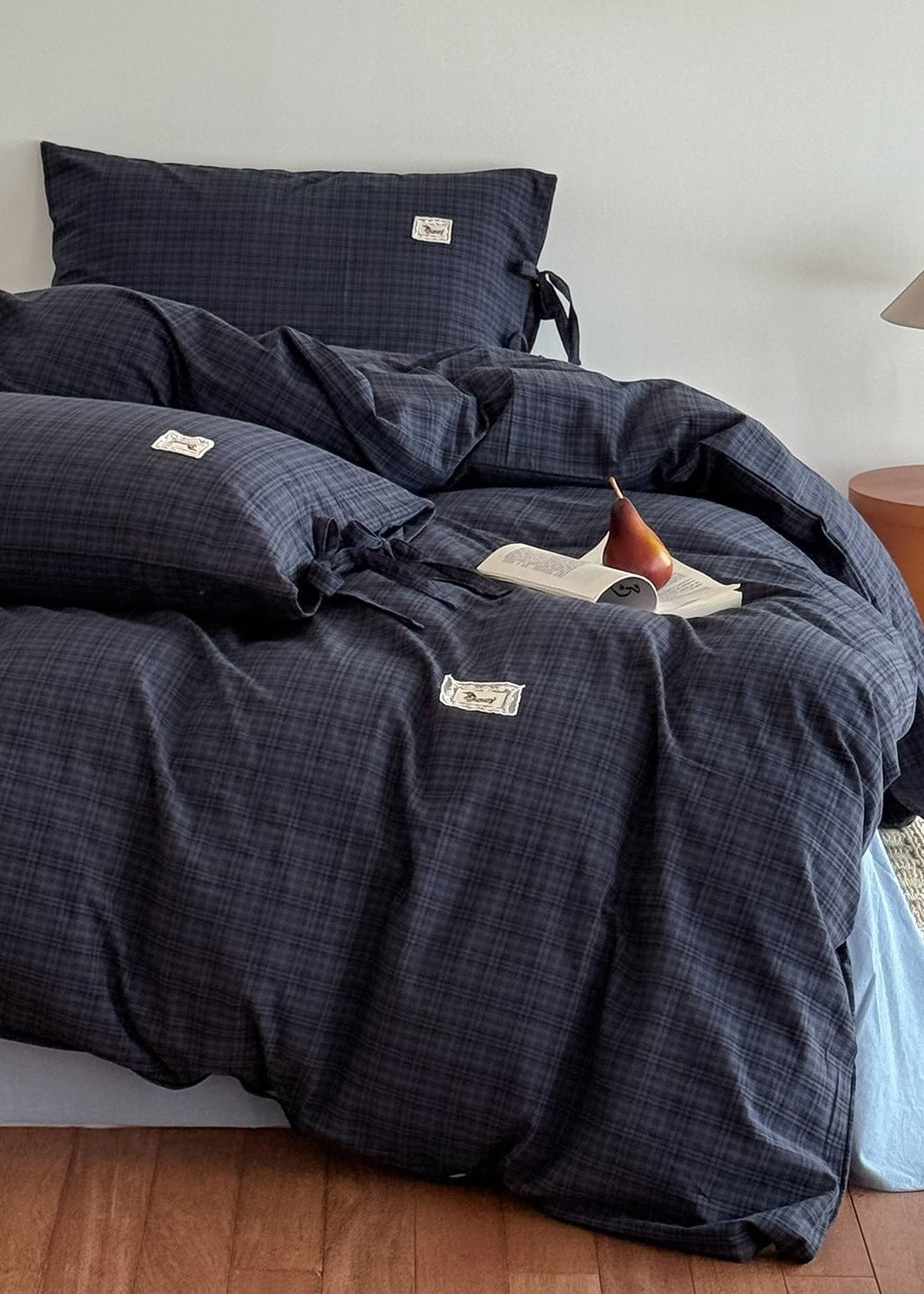 - Ever Lasting - Matilda Gingham Washed Cotton Bedding Bundle - Bedding Bundle - Ever Lasting