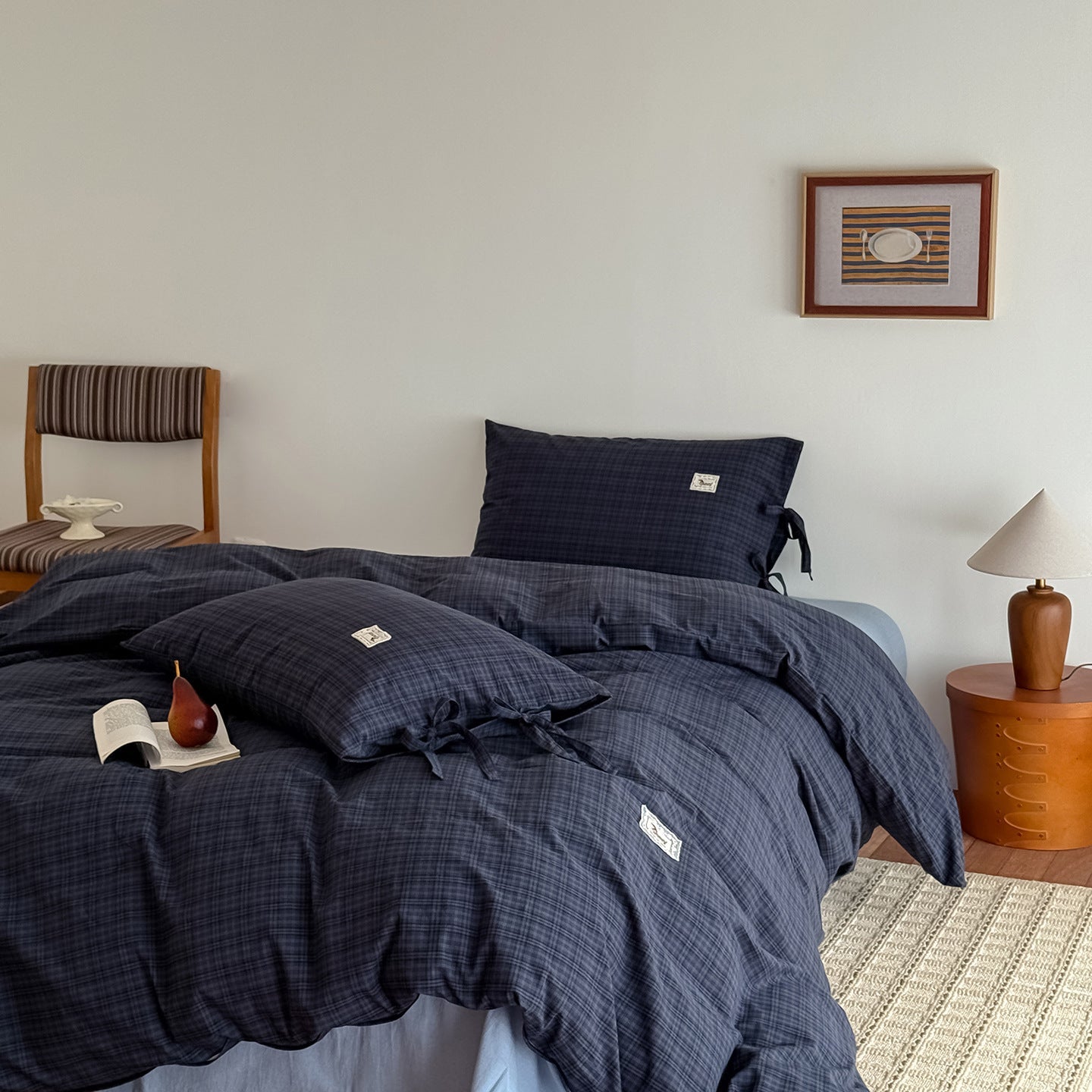 - Ever Lasting - Matilda Gingham Washed Cotton Bedding Bundle - Bedding Bundle - Ever Lasting