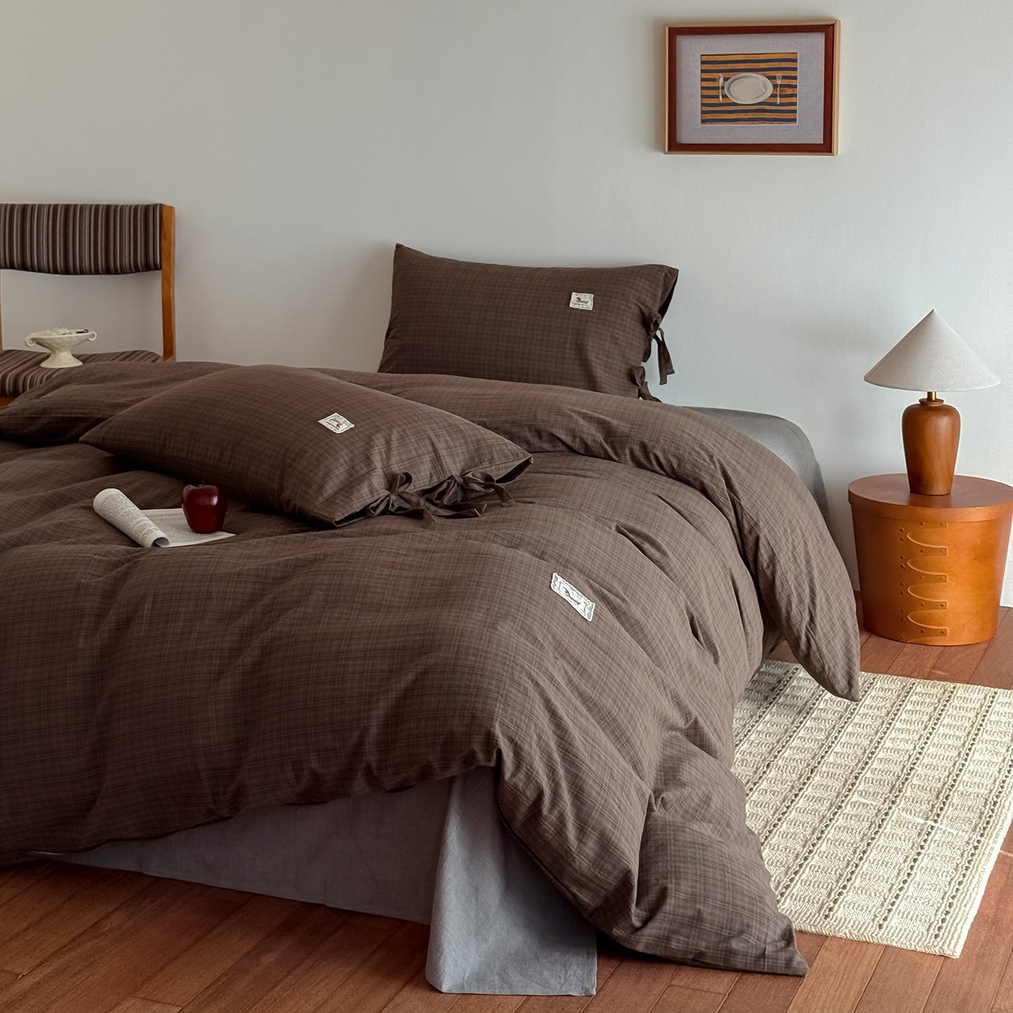 - Ever Lasting - Matilda Gingham Washed Cotton Bedding Bundle - Bedding Bundle - Ever Lasting