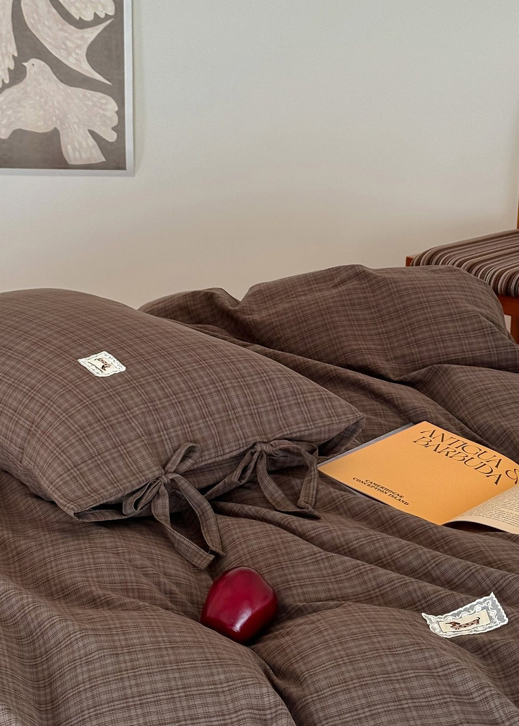 - Ever Lasting - Matilda Gingham Washed Cotton Bedding Bundle - Bedding Bundle - Ever Lasting