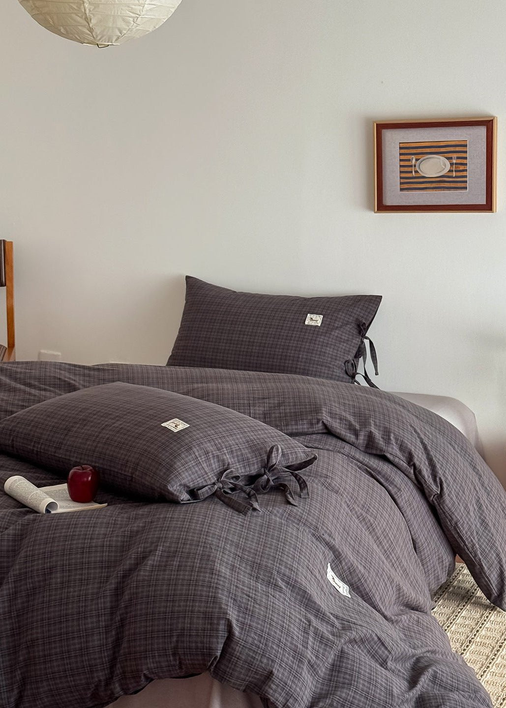 - Ever Lasting - Matilda Gingham Washed Cotton Bedding Bundle - Bedding Bundle - Ever Lasting