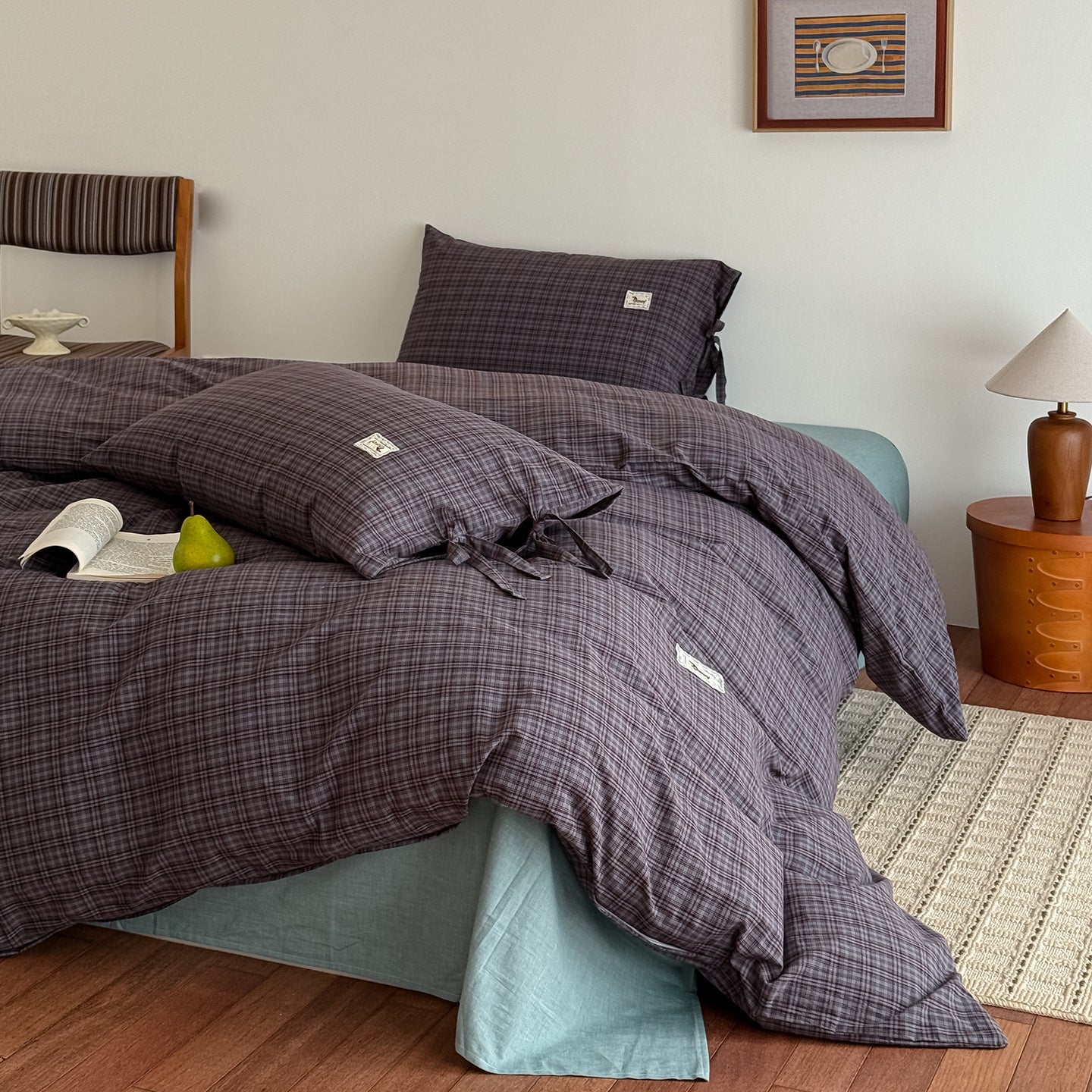 - Ever Lasting - Matilda Gingham Washed Cotton Bedding Bundle - Bedding Bundle - Ever Lasting