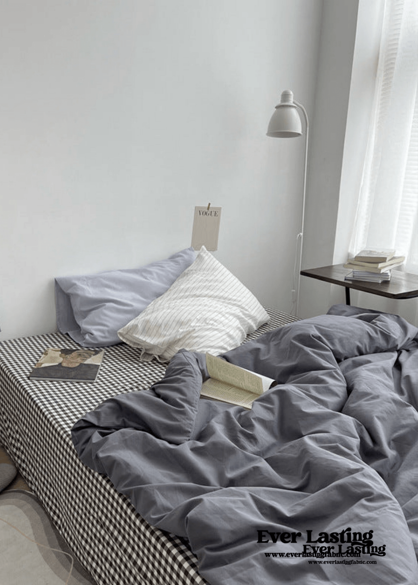 Minimal Mixed Gingham Bedding Bundle - Ever Lasting