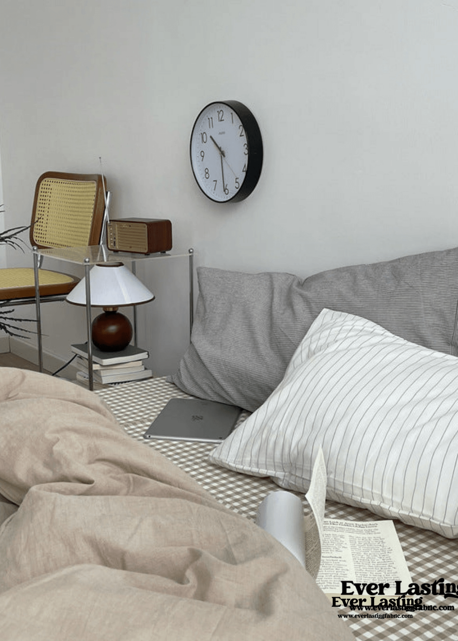 Minimal Mixed Gingham Bedding Bundle - Ever Lasting