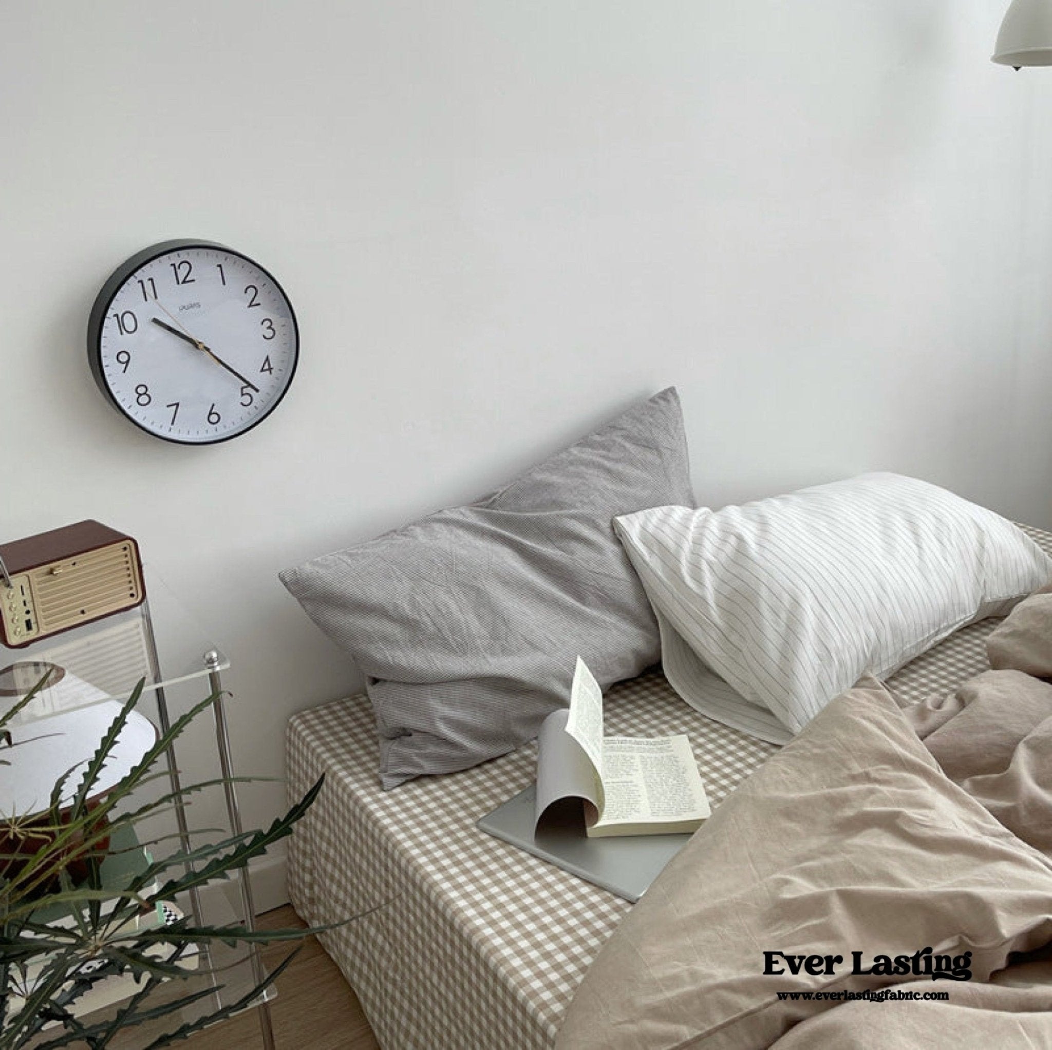 Minimal Mixed Gingham Bedding Bundle - Ever Lasting