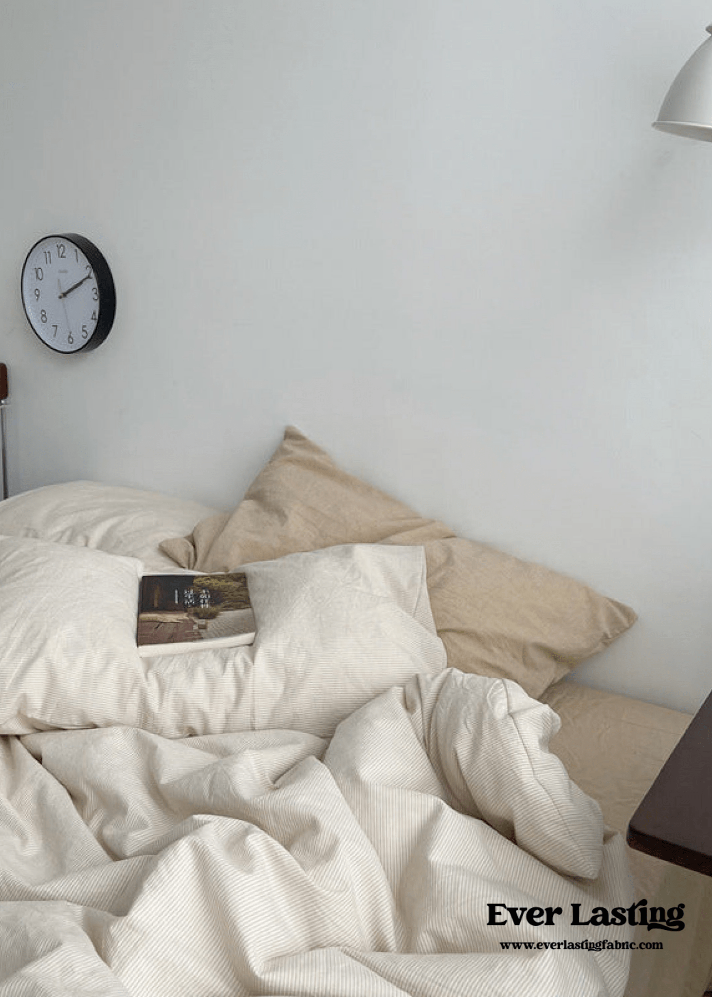 - Ever Lasting - Minimal Mixed Gingham Bedding Set / Blue - Bedding Set - Ever Lasting