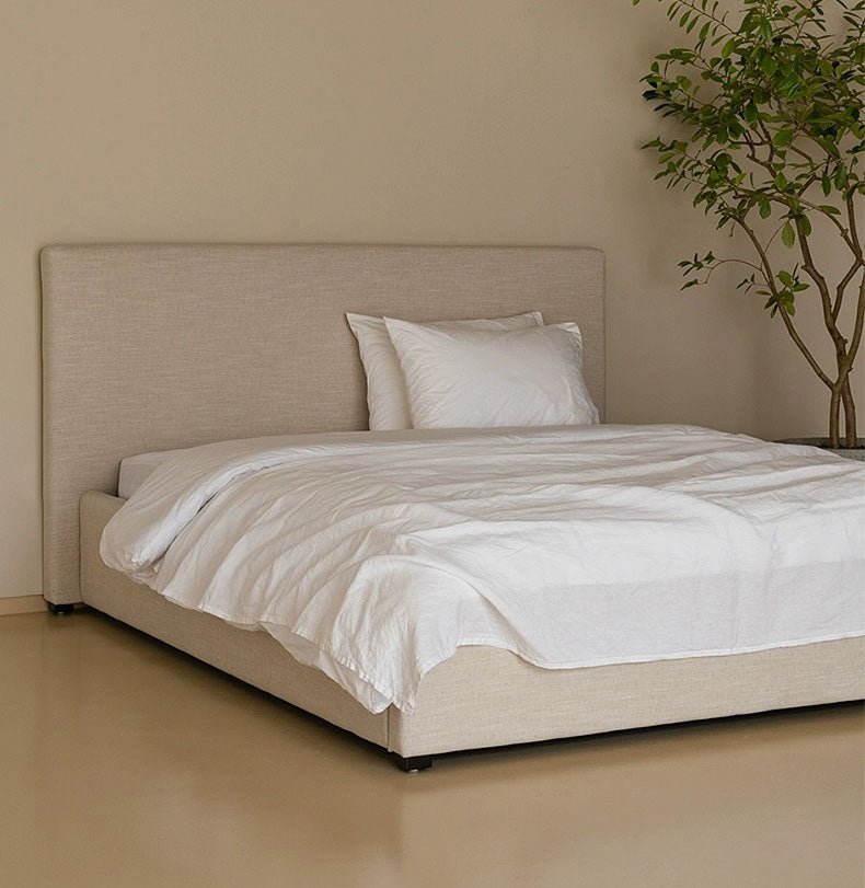 - Ever Lasting - Minimalist Linen Bed Frame (6 Linen Cover Colors) - Bed Frame - Ever Lasting