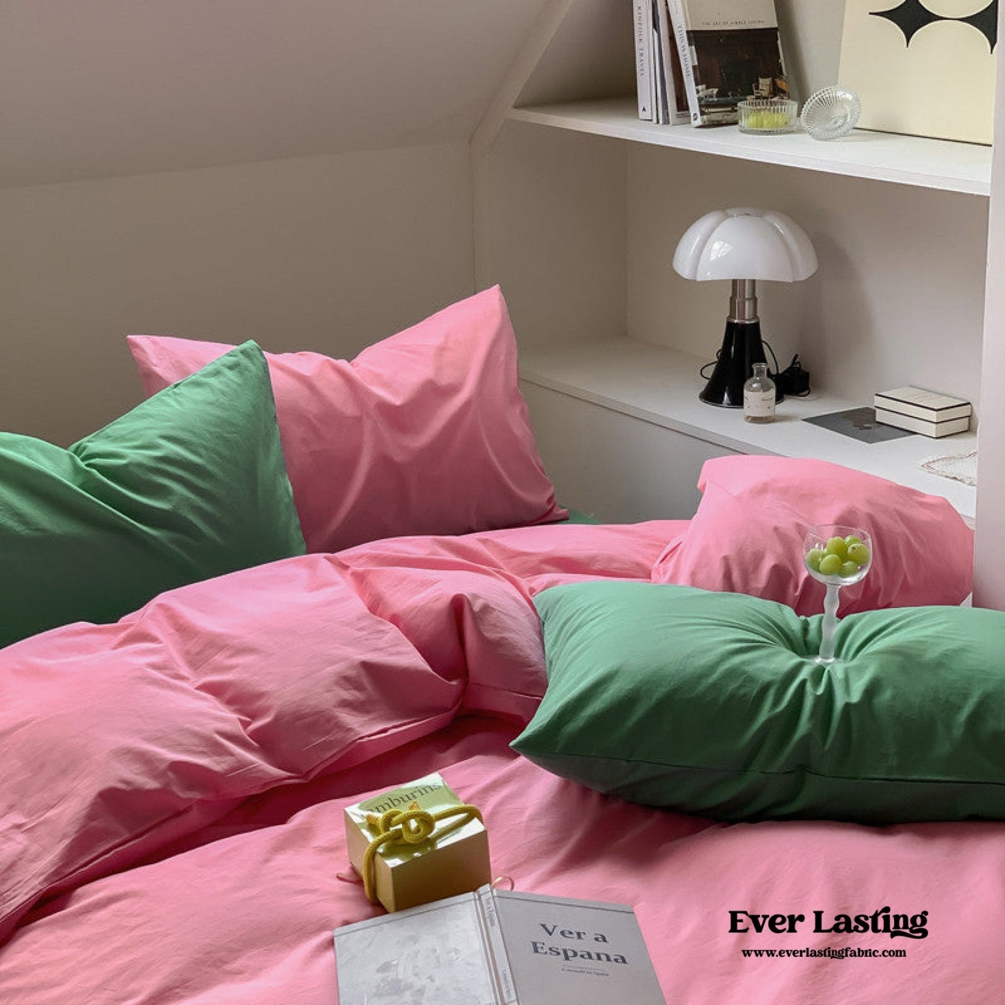 Mixed Color Maximalist Bedding Bundle - Ever Lasting