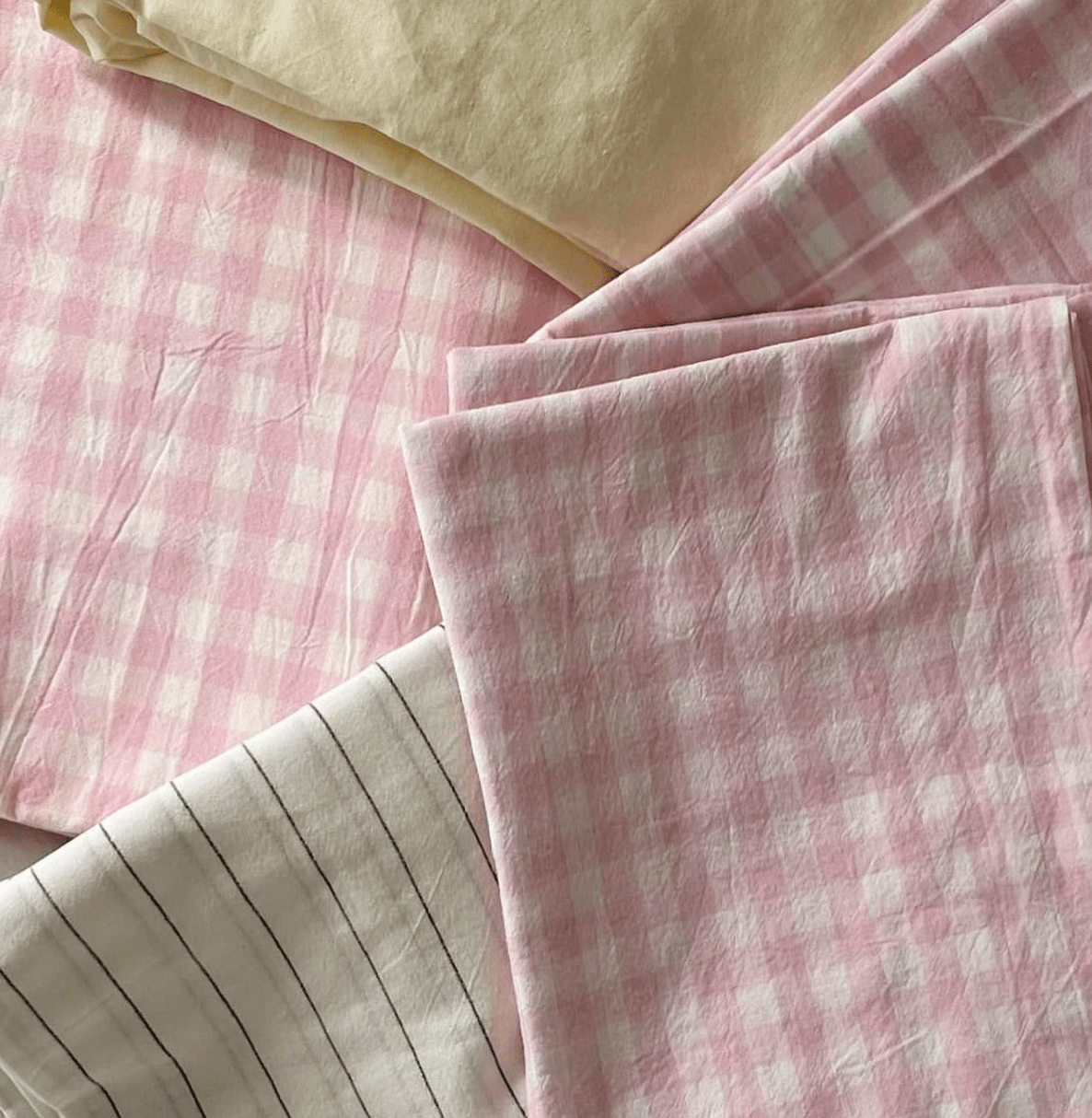 - Ever Lasting - Mixed Gingham Duvet Cover (4 Colors) - Duvet Cover - Ever Lasting