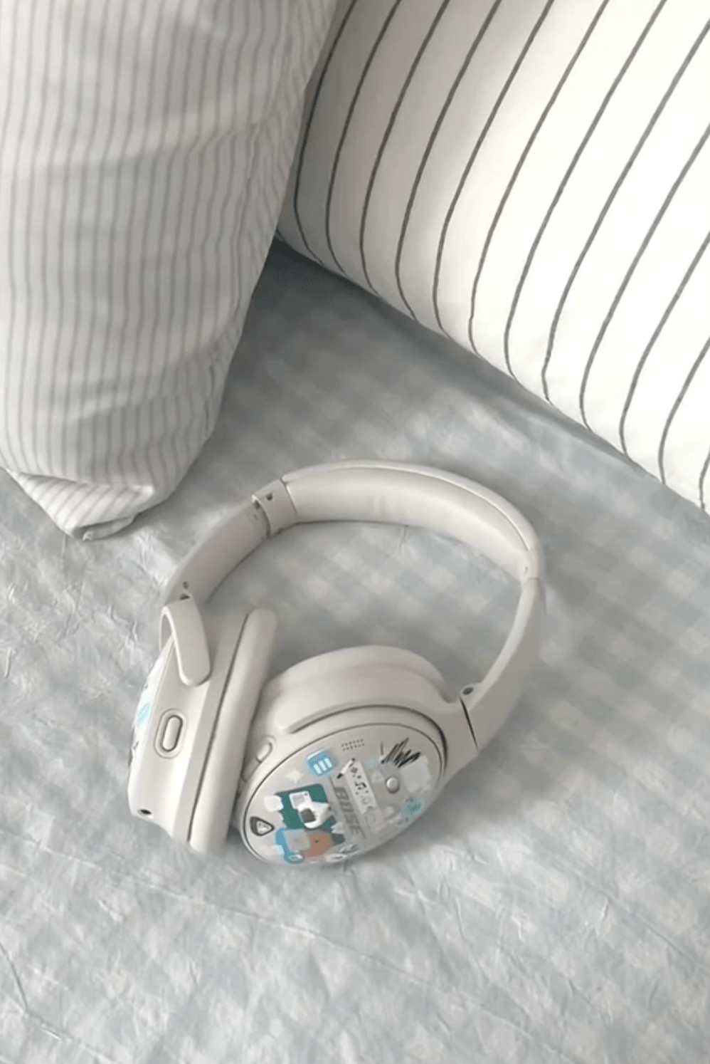 - Ever Lasting - Mixed Gingham Striped Bedding Set / Mint Green - Bedding Set - Ever Lasting