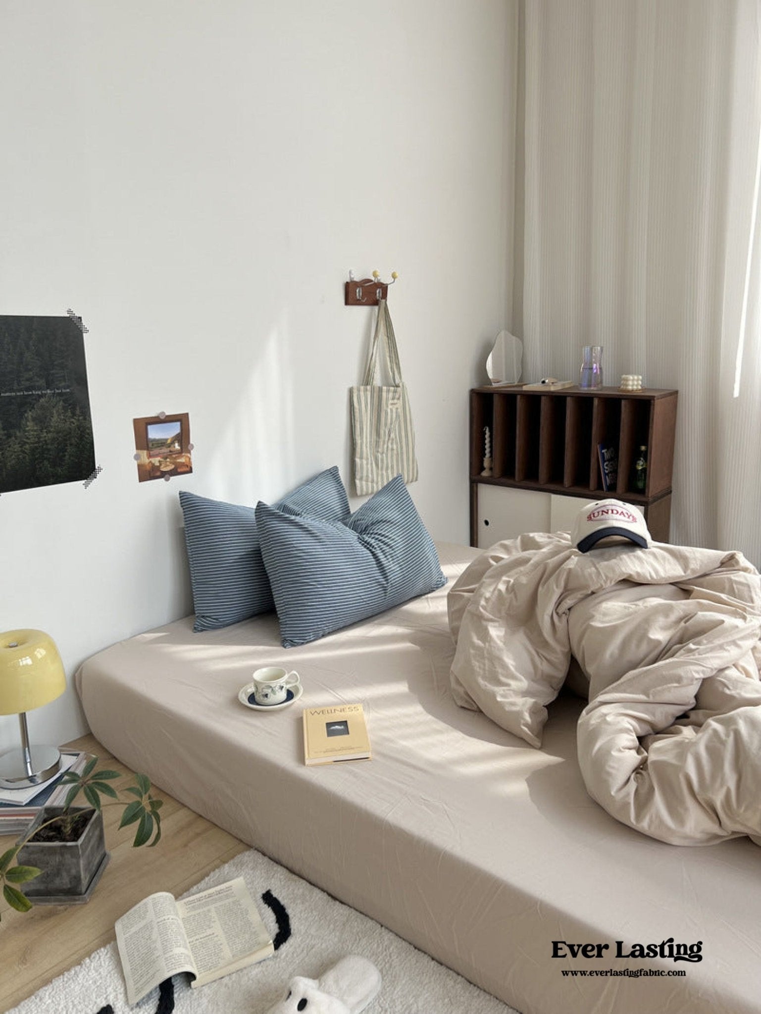 Mixed Stripe Washed Cotton Bedding Bundle - Ever Lasting