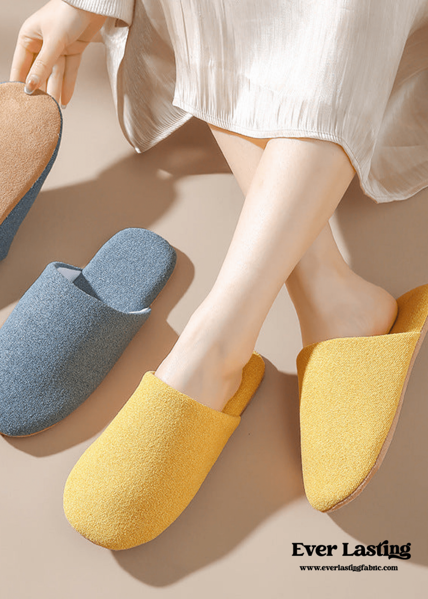 Modern House Slipper / Blue - Ever Lasting