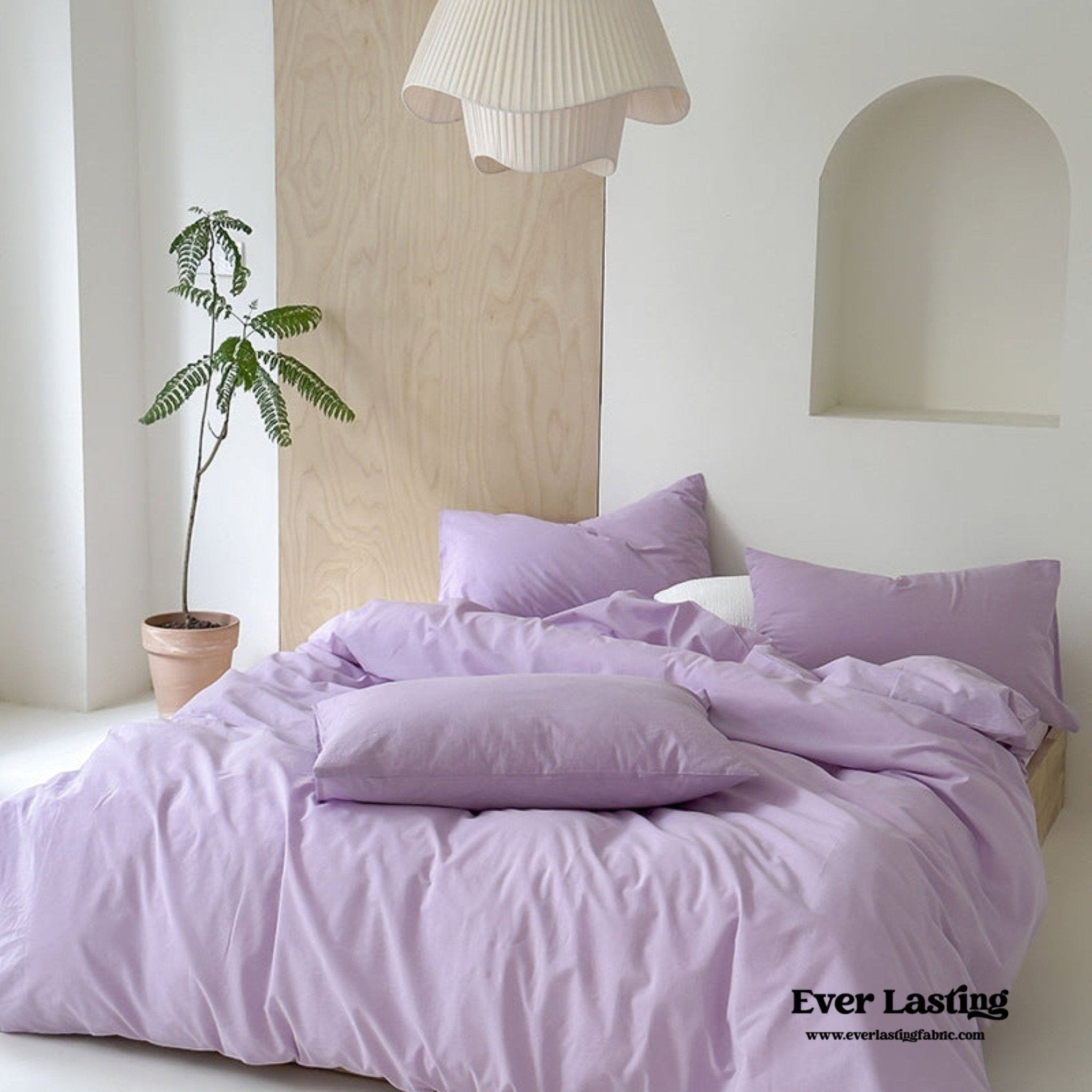 Modern Washed Cotton Bedding Bundle - Ever Lasting
