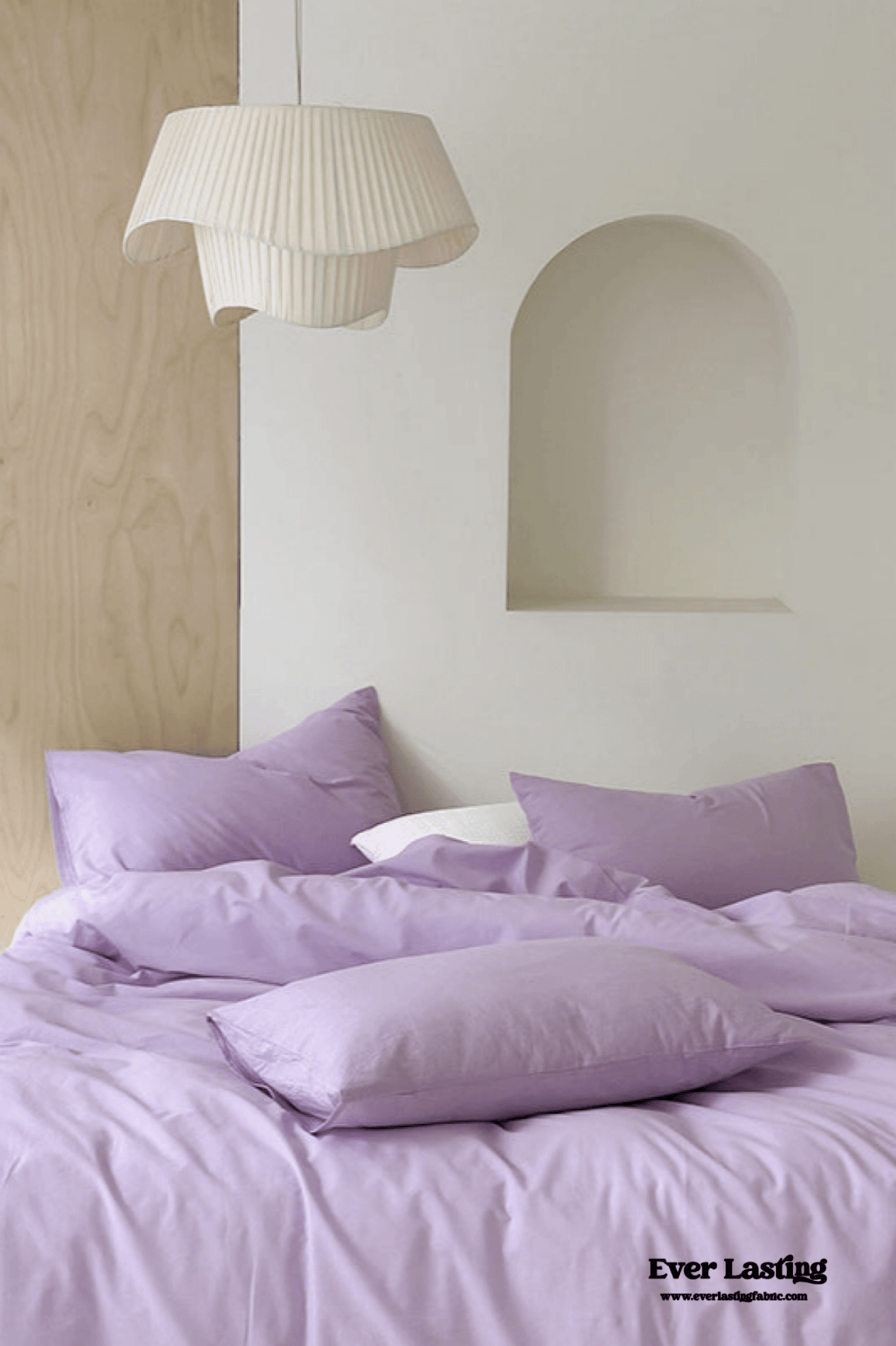 Modern Washed Cotton Bedding Set / Green - Ever Lasting