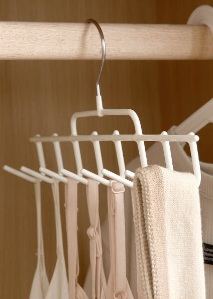 Multifunctional Clothes Hanger with Rotating Dip Hook – Space - Saving & Minimal - Ever Lasting