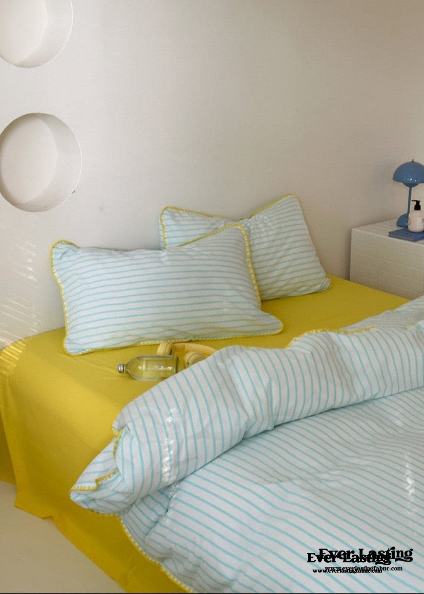 Pepper Candy Stripe Bedding Set / Fuchsia - Ever Lasting