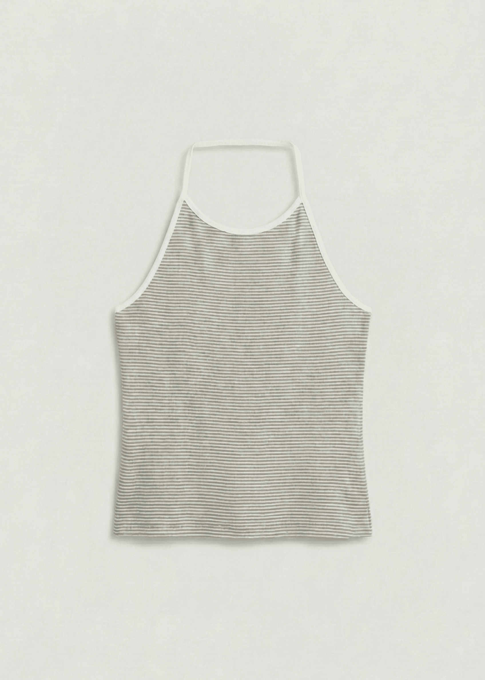 - Ever Lasting - Perla Long - Sleeve Striped Pajama Set / Gray - Pajamas - Ever Lasting