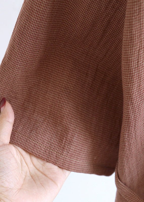 - Ever Lasting - Phoenix Japanese Kimono Cotton Gauze Pajama Set / Red (Unisex) - Pajamas - Ever Lasting