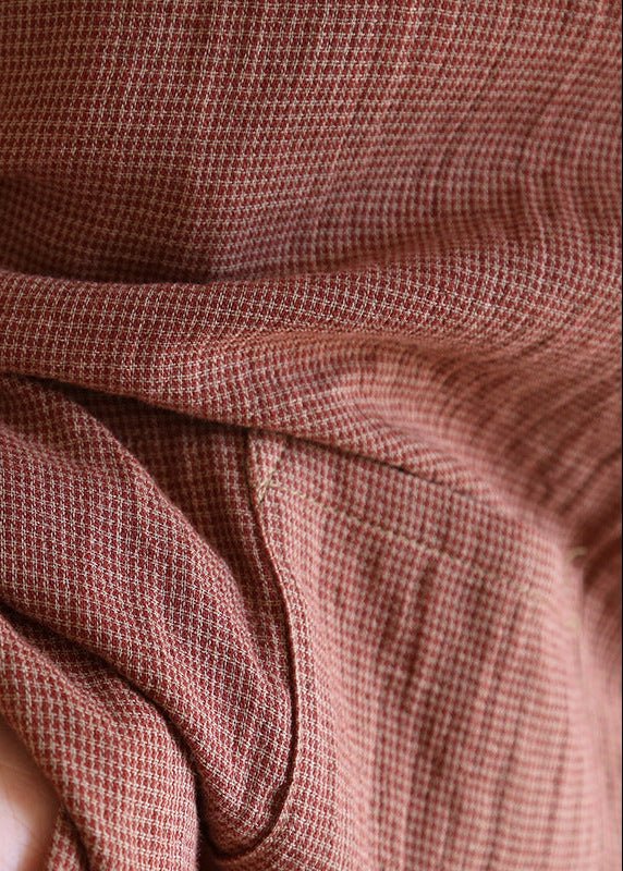 - Ever Lasting - Phoenix Japanese Kimono Cotton Gauze Pajama Set / Red (Unisex) - Pajamas - Ever Lasting