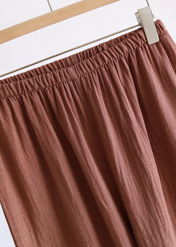 - Ever Lasting - Phoenix Japanese Kimono Cotton Gauze Pajama Set / Red (Unisex) - Pajamas - Ever Lasting