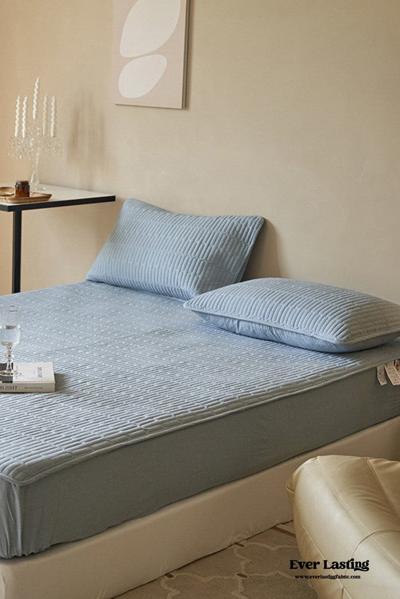 Plant Based Thickened Mattress Protector Fitted Sheet (5 Colors) - Ever Lasting