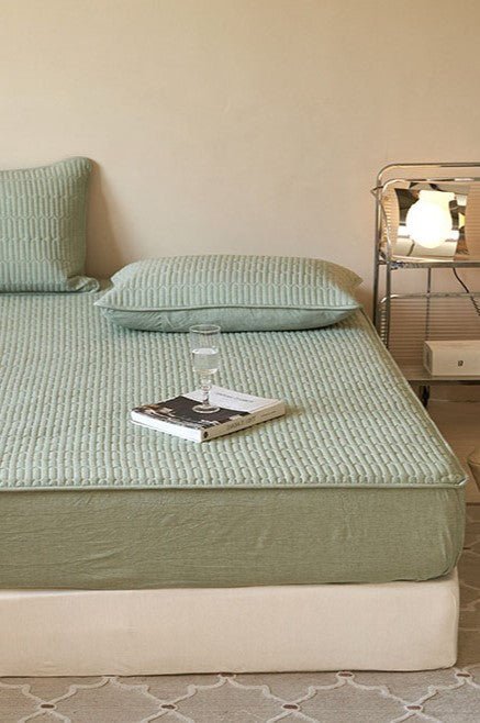 - Ever Lasting - Plant Based Thickened Mattress Protector Fitted Sheet (5 Colors) - Bed Sheet - Ever Lasting