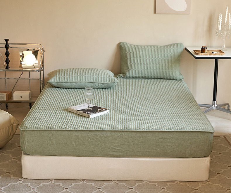 - Ever Lasting - Plant Based Thickened Mattress Protector Fitted Sheet (5 Colors) - Bed Sheet - Ever Lasting