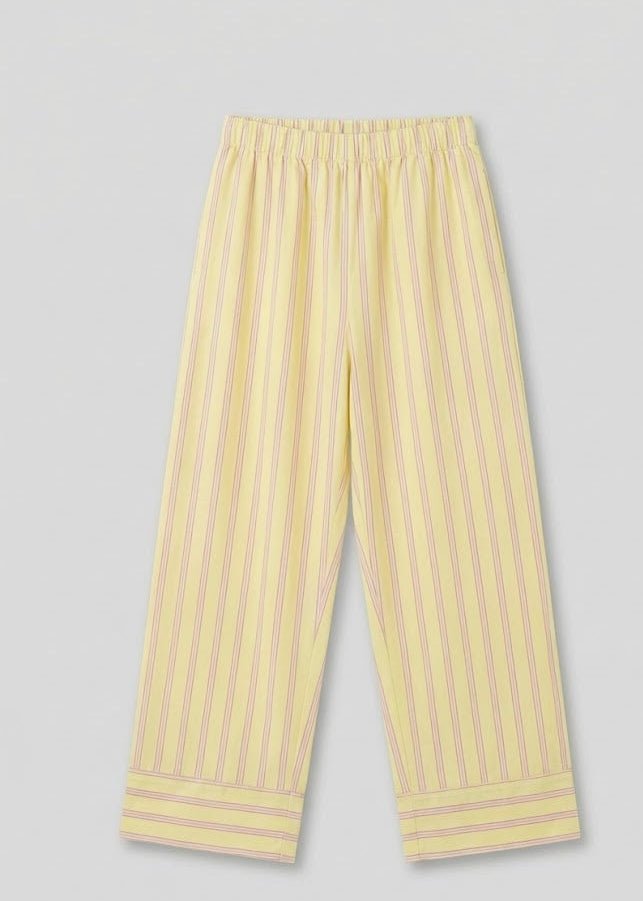 - Ever Lasting - Reese Long - Sleeve Striped Pajama Set / Purple - Pajamas - Ever Lasting