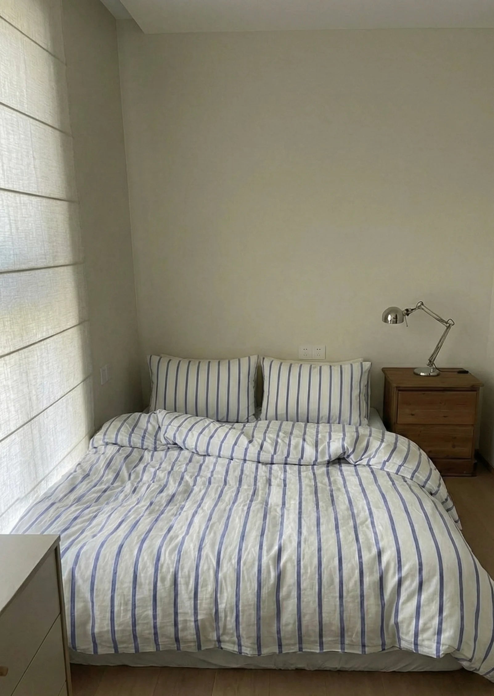 - Ever Lasting - Refreshing Stripe Bedding Set / Blue Single - Bedding Set - Ever Lasting