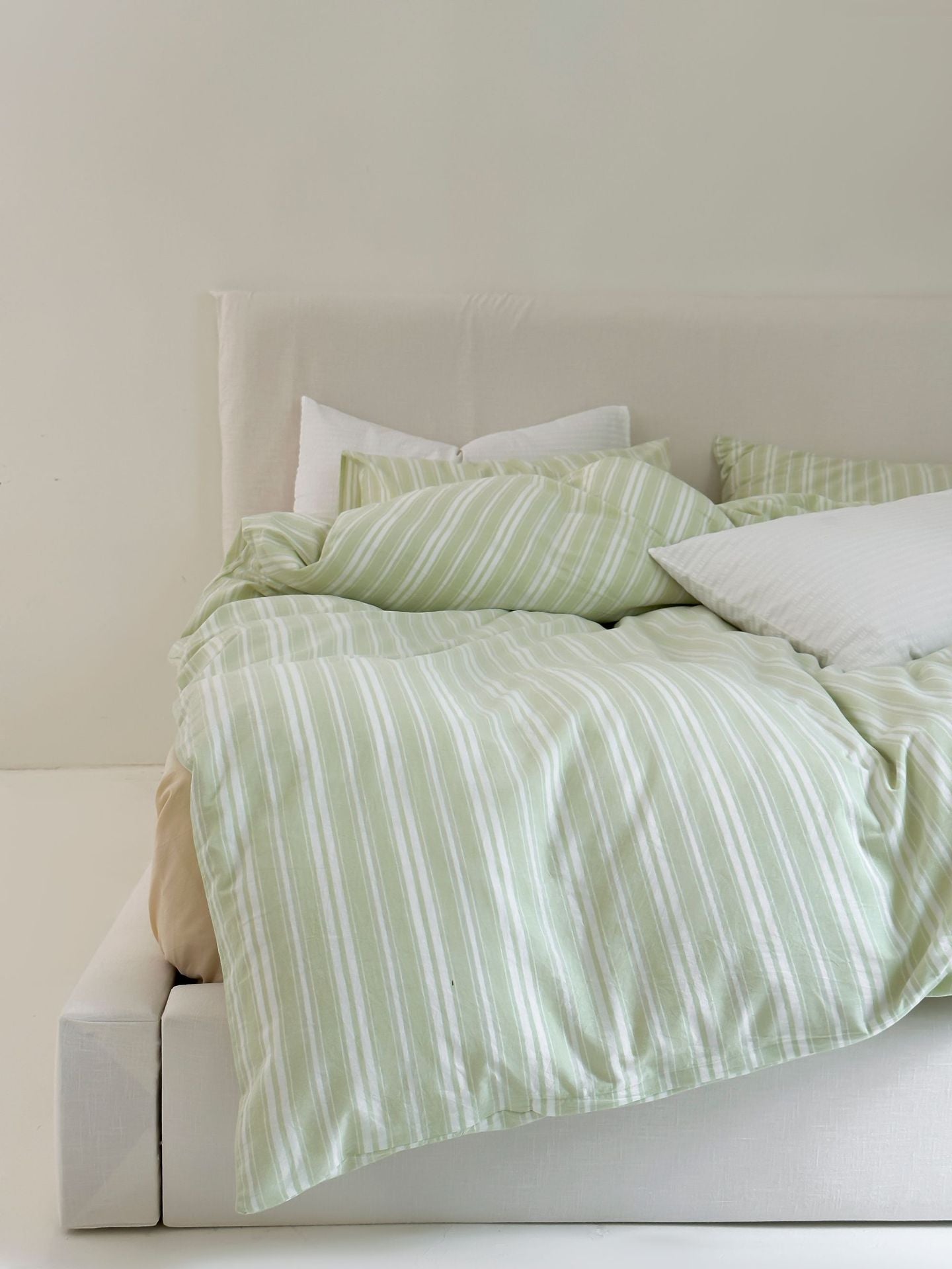 - Ever Lasting - Refreshing Stripe Bedding Set / Blue Single - Bedding Set - Ever Lasting