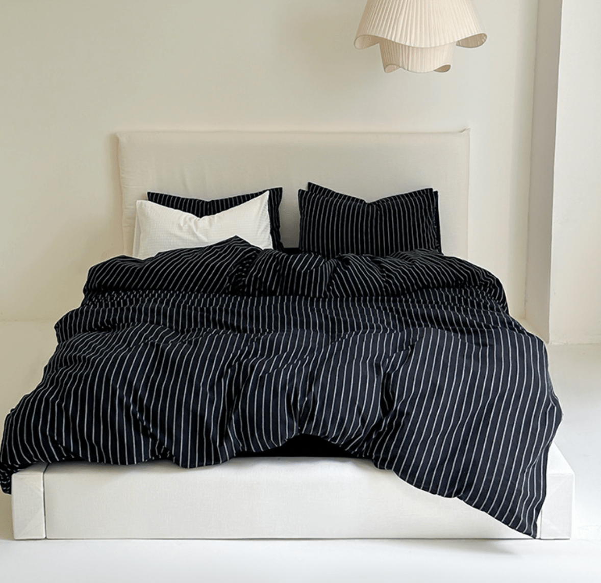 - Ever Lasting - Refreshing Stripe Duvet Cover / Mint Green - Duvet Cover - Ever Lasting