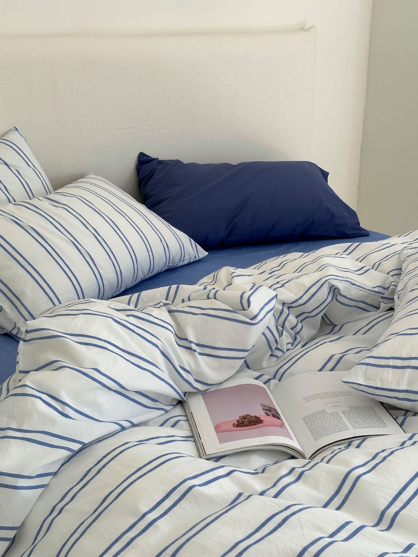 - Ever Lasting - Refreshing Stripe Duvet Cover / Yellow - Duvet Cover - Ever Lasting