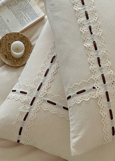 - Ever Lasting - Riona Jacquard Lace Bedding Bundle - Bedding Bundle - Ever Lasting