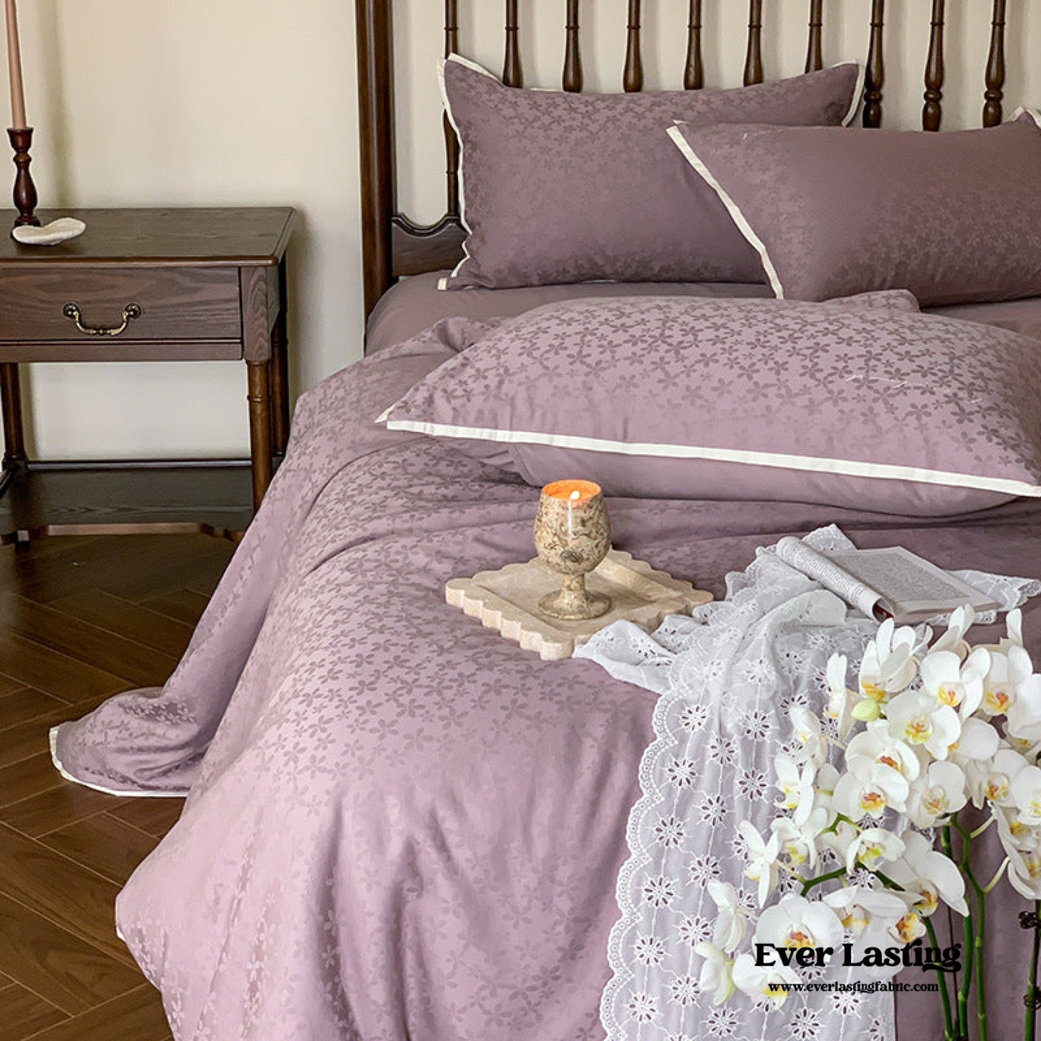 Romantic Floral Warm Tone Bedding Bundle - Ever Lasting