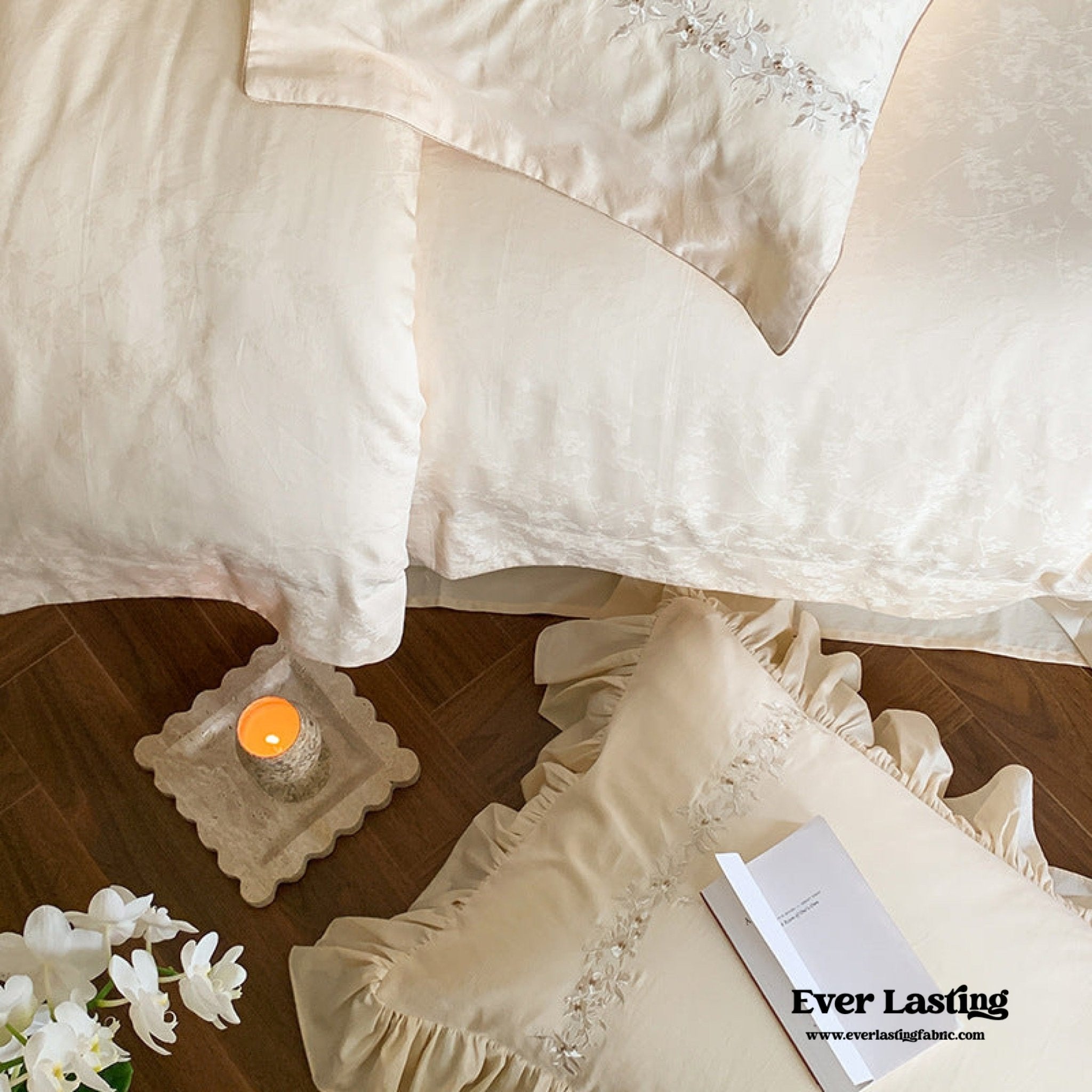 Romantic Floral Warm Tone Bedding Bundle - Ever Lasting
