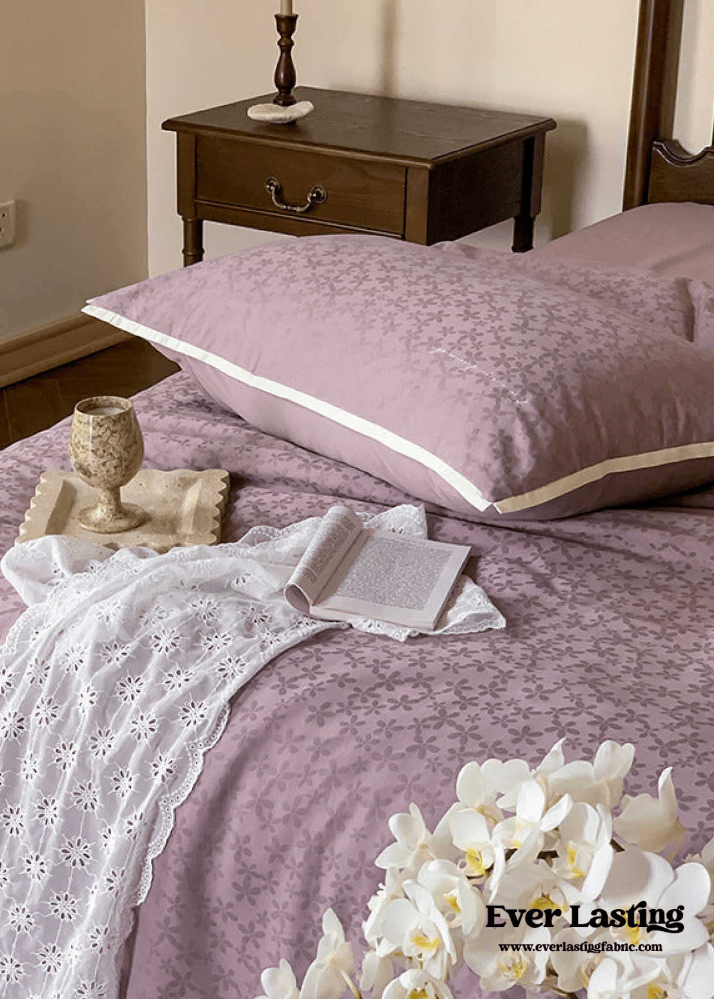 Romantic Floral Warm Tone Bedding Bundle - Ever Lasting