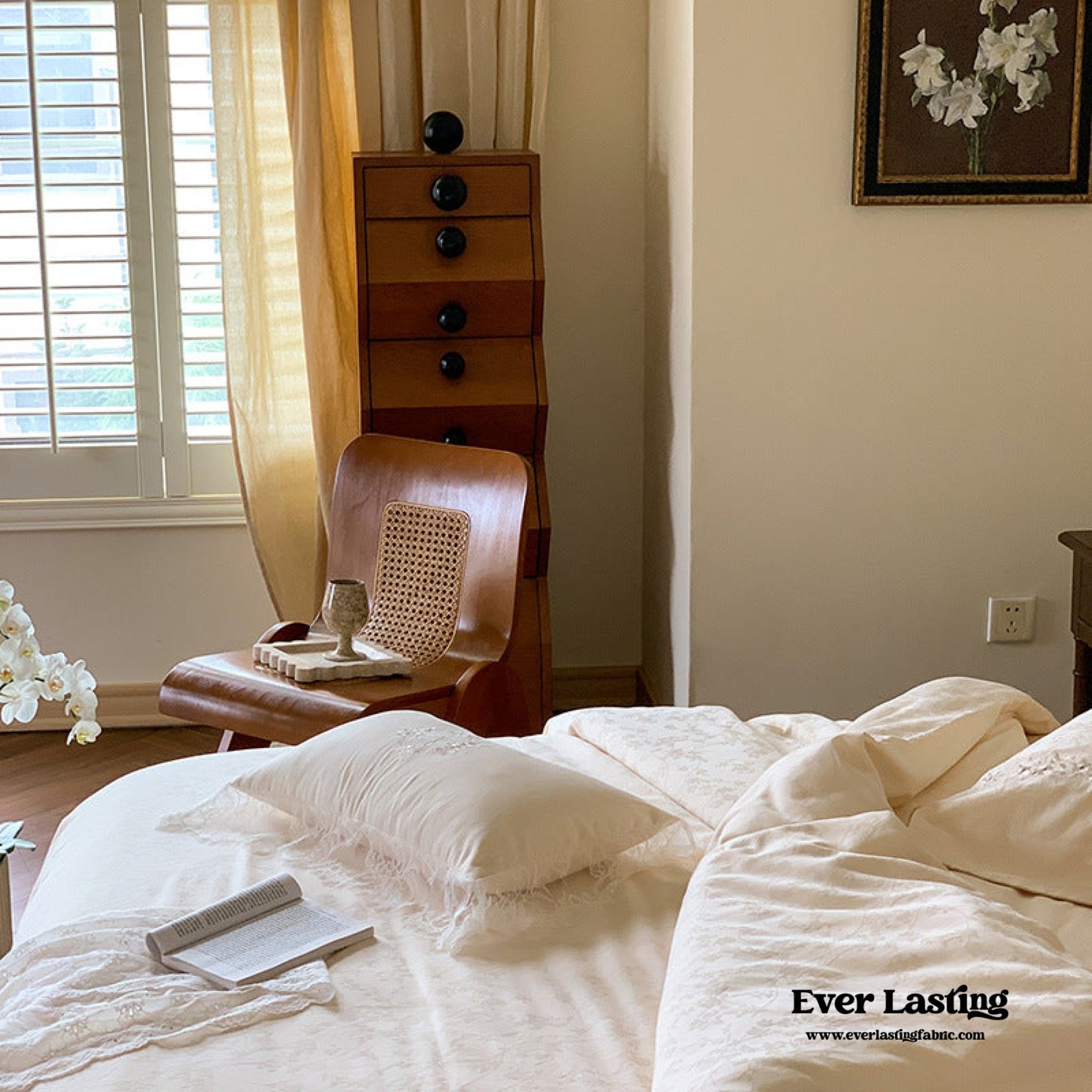 Romantic Floral Warm Tone Bedding Bundle - Ever Lasting