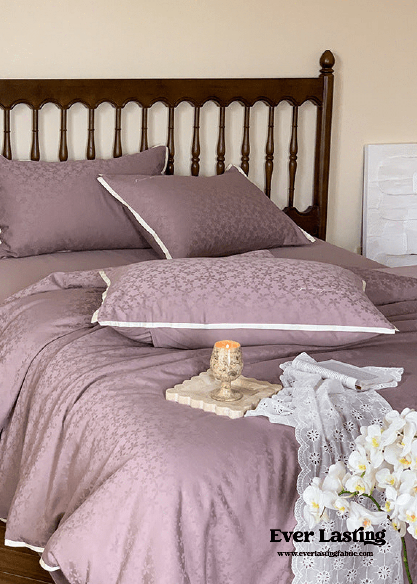 Romantic Floral Warm Tone Bedding Bundle - Ever Lasting