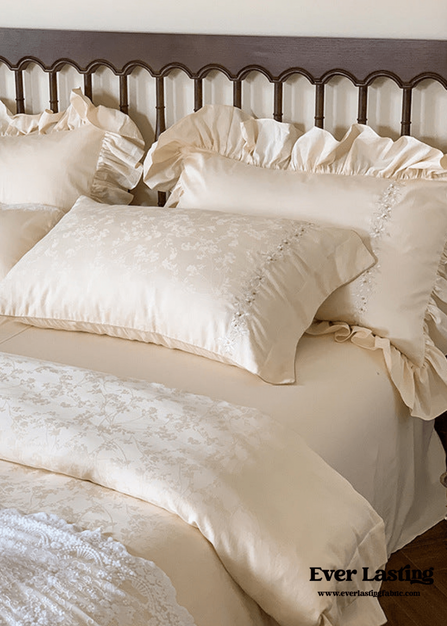 Romantic Floral Warm Tone Bedding Bundle - Ever Lasting