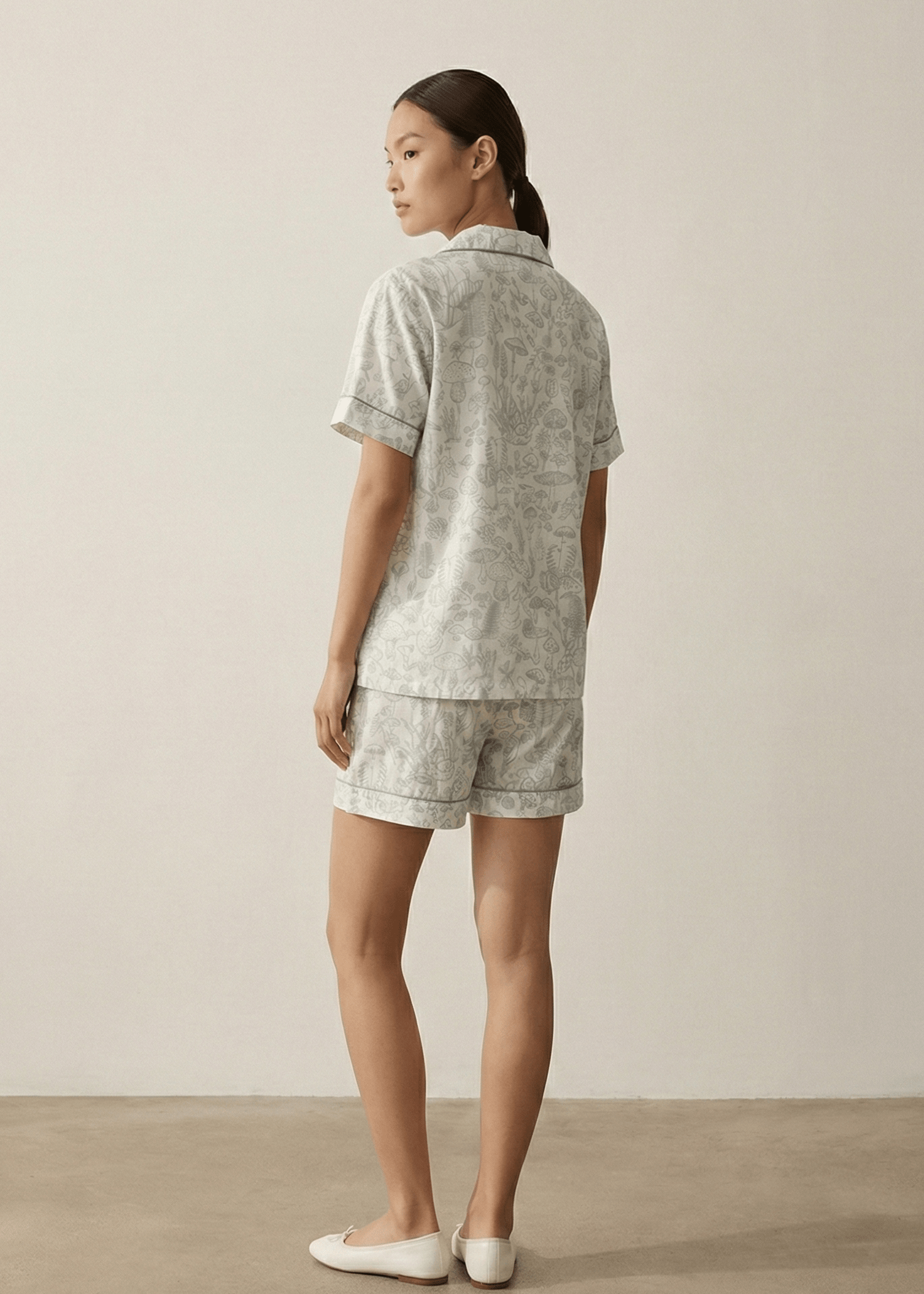 - Ever Lasting - Romilly Floral Pajama Set / Red - Pajamas - Ever Lasting