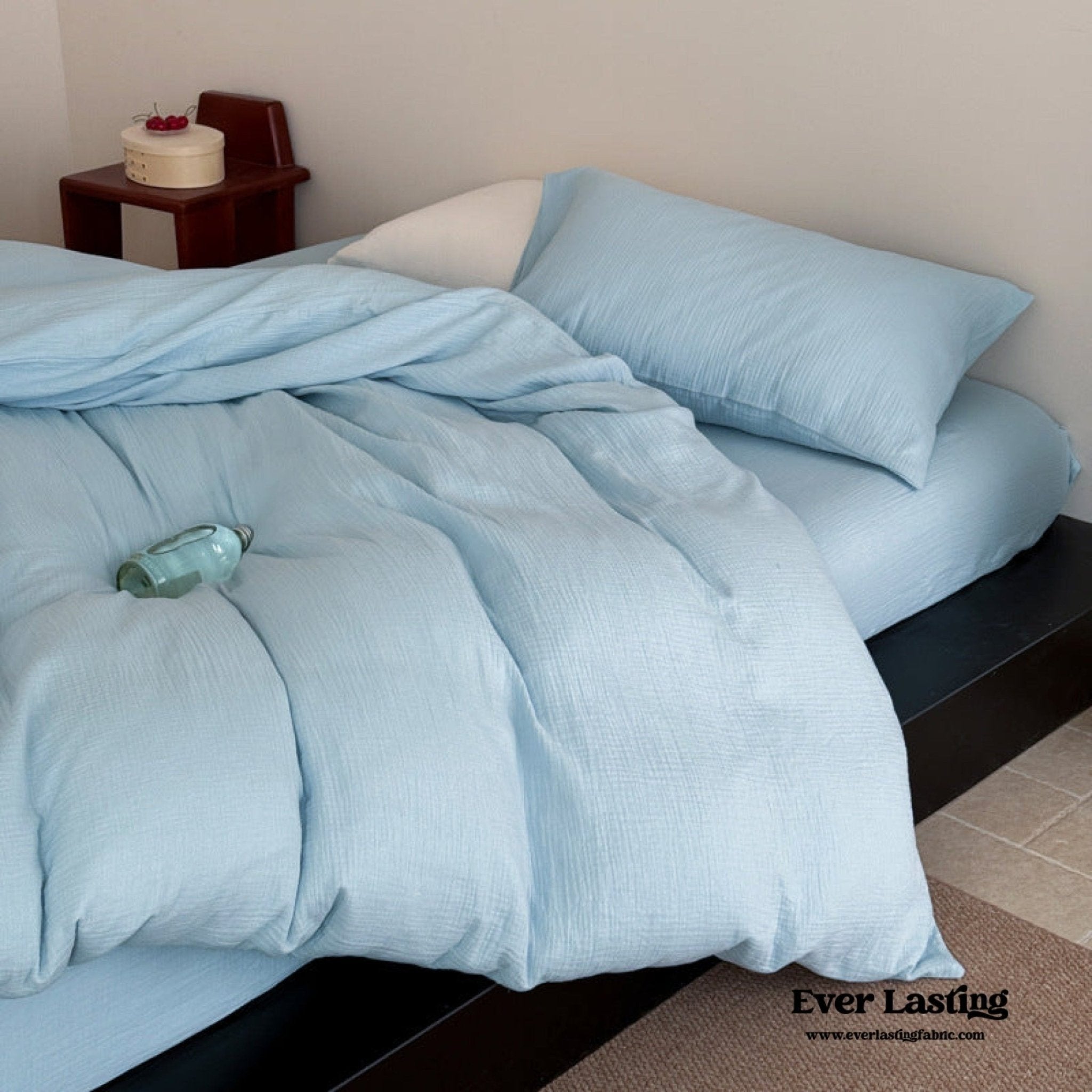 Ruby Double Gauze Pastel Bedding Bundle - Ever Lasting