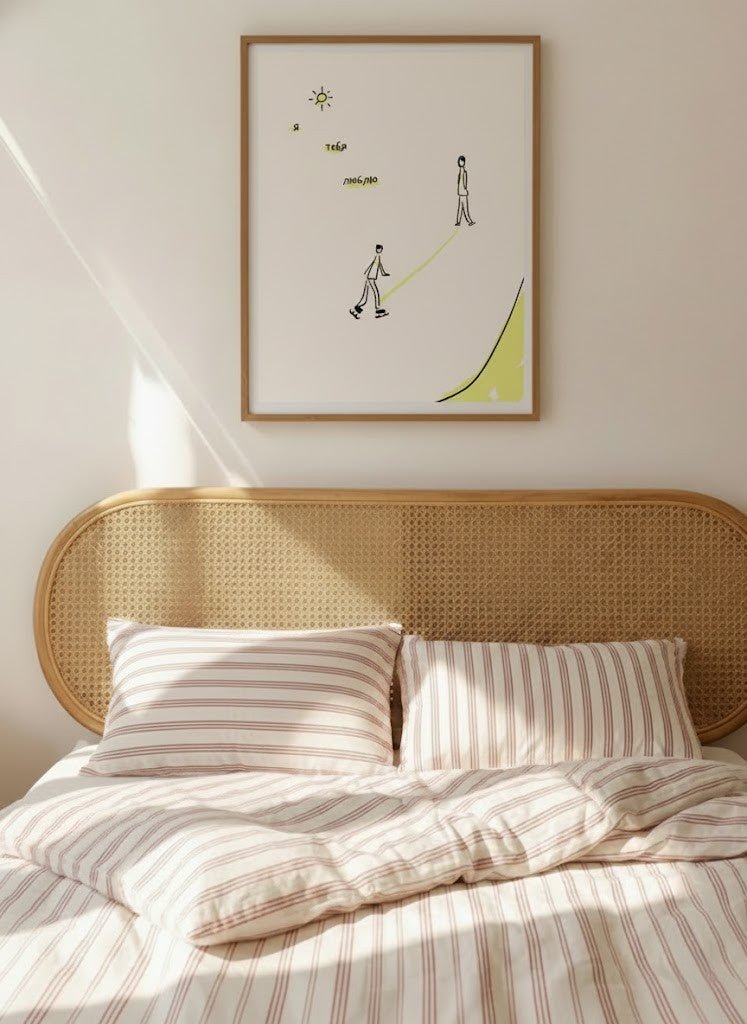 - Ever Lasting - Scott & Kip - Minimal Figurative Wall Art Print - Ever Lasting