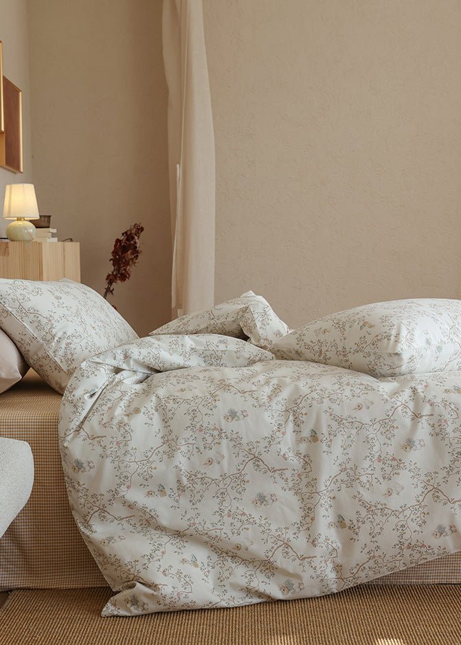 - Ever Lasting - Selah Combed Cotton Floral Bedding Bundle - Bedding Bundle - Ever Lasting