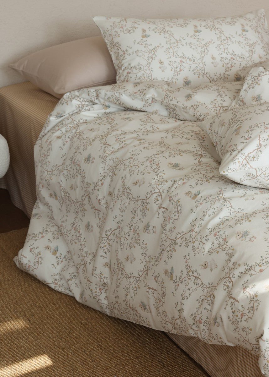 - Ever Lasting - Selah Combed Cotton Floral Bedding Bundle - Bedding Bundle - Ever Lasting