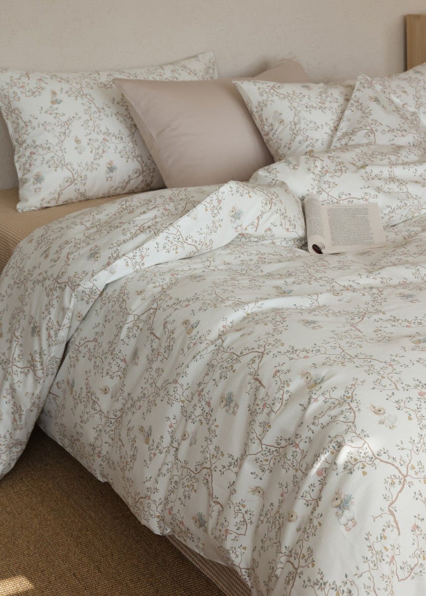 - Ever Lasting - Selah Combed Cotton Floral Bedding Bundle - Bedding Bundle - Ever Lasting