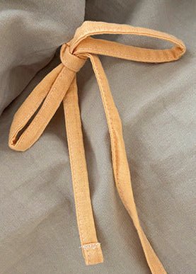 - Ever Lasting - Serena Ribbon Tied Bedding Set / Pink - Bedding Set - Ever Lasting