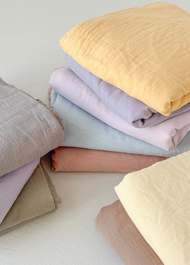 - Ever Lasting - Serena Ribbon Tied Bedding Set / Pink - Bedding Set - Ever Lasting