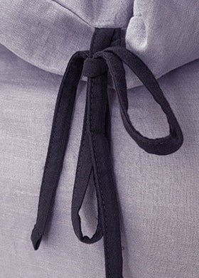 - Ever Lasting - Serena Ribbon Tied Bedding Set / Pink - Bedding Set - Ever Lasting