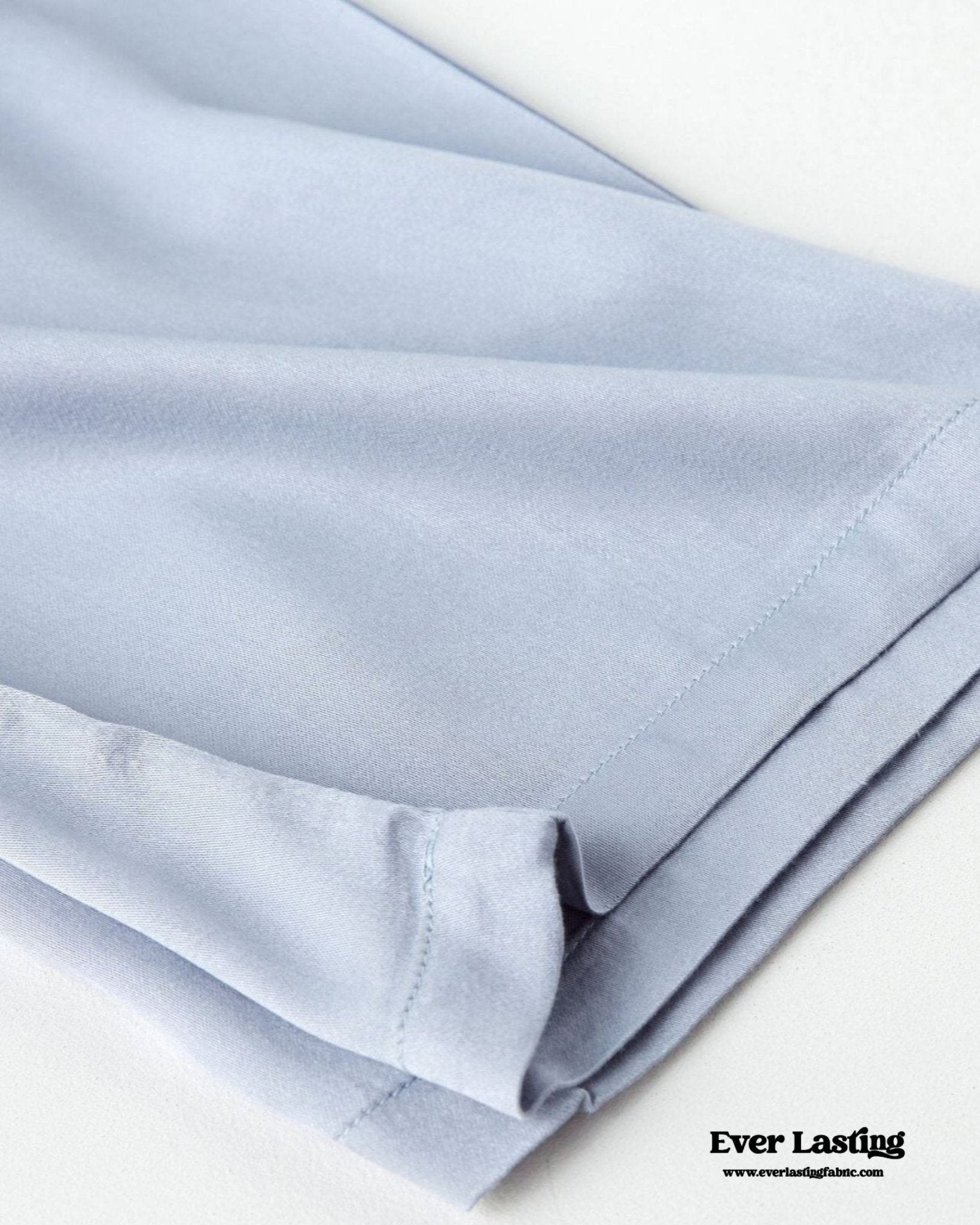 Silky Classic Morandi Silky Pajama Set / Blue - Ever Lasting